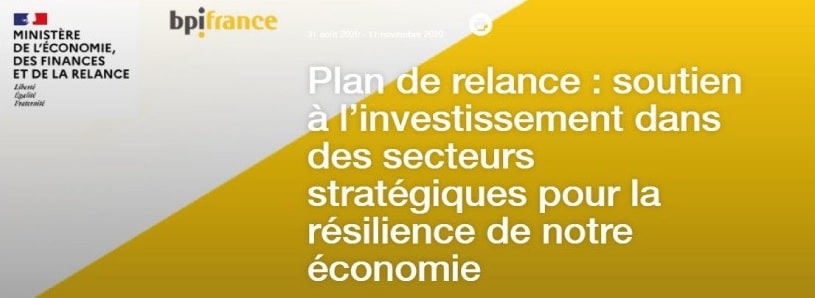 Soutien à l'investissement dans des secteurs stratégiques pour la résilience de notre économie